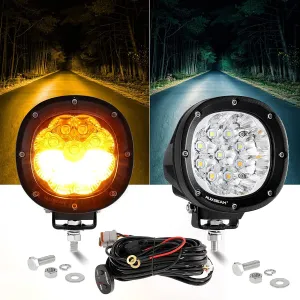 P4 Series | 4 Inch 90W 9000LM 6 Modes LED Pods Driving Lights