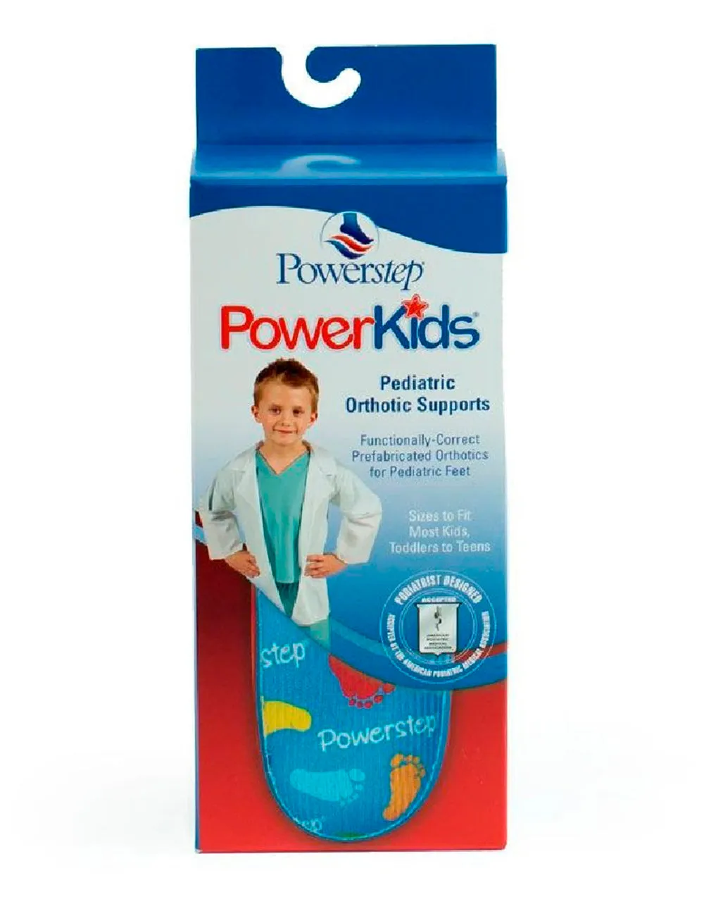 Powerstep Kids 3/4 Arch Supports #PSK - One Pair