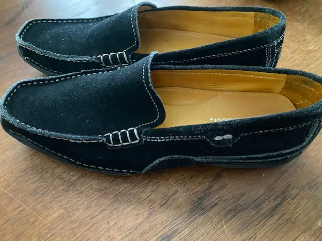 Pre-Owned BaccoBucci Suede Driving Shoe