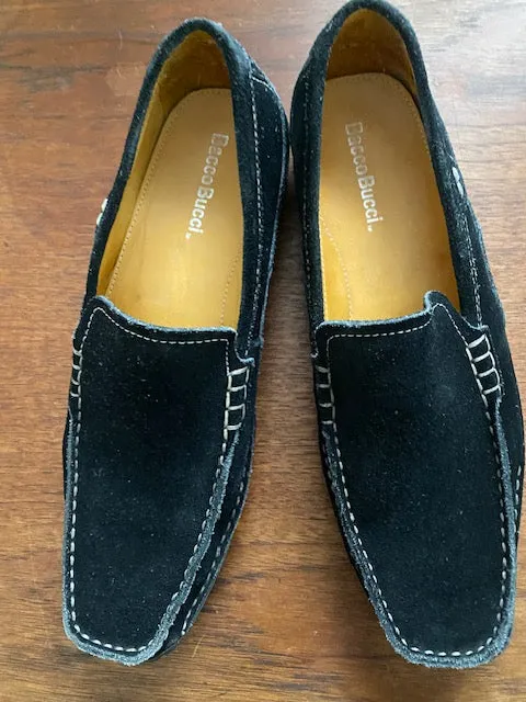 Pre-Owned BaccoBucci Suede Driving Shoe