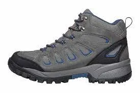 Propet Men's Ridge Walker Hiking Boots- Grey/ Blue