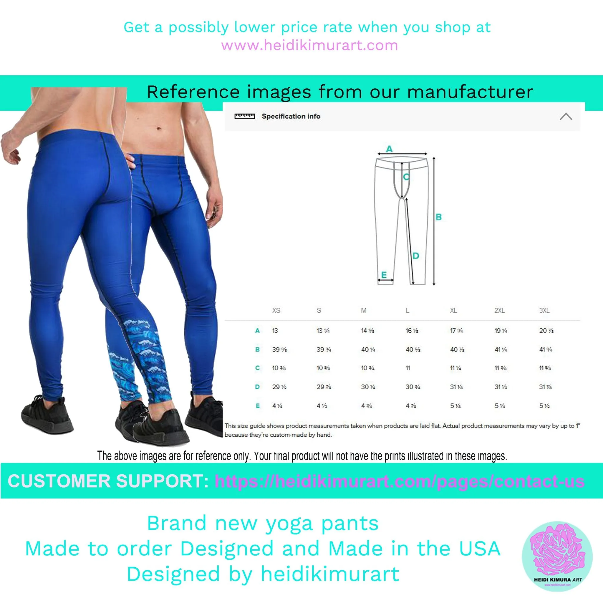 Purple Blue Tie Dye Meggings, Best Abstract Men's Tie Dye Leggings For Workout-Made in USA/EU/MX