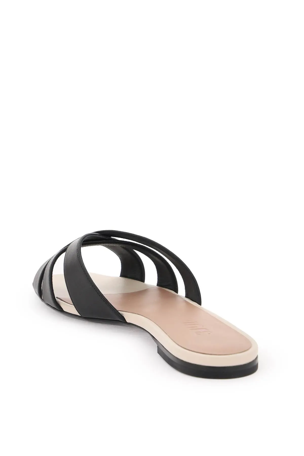 "nerea cross-strap slide