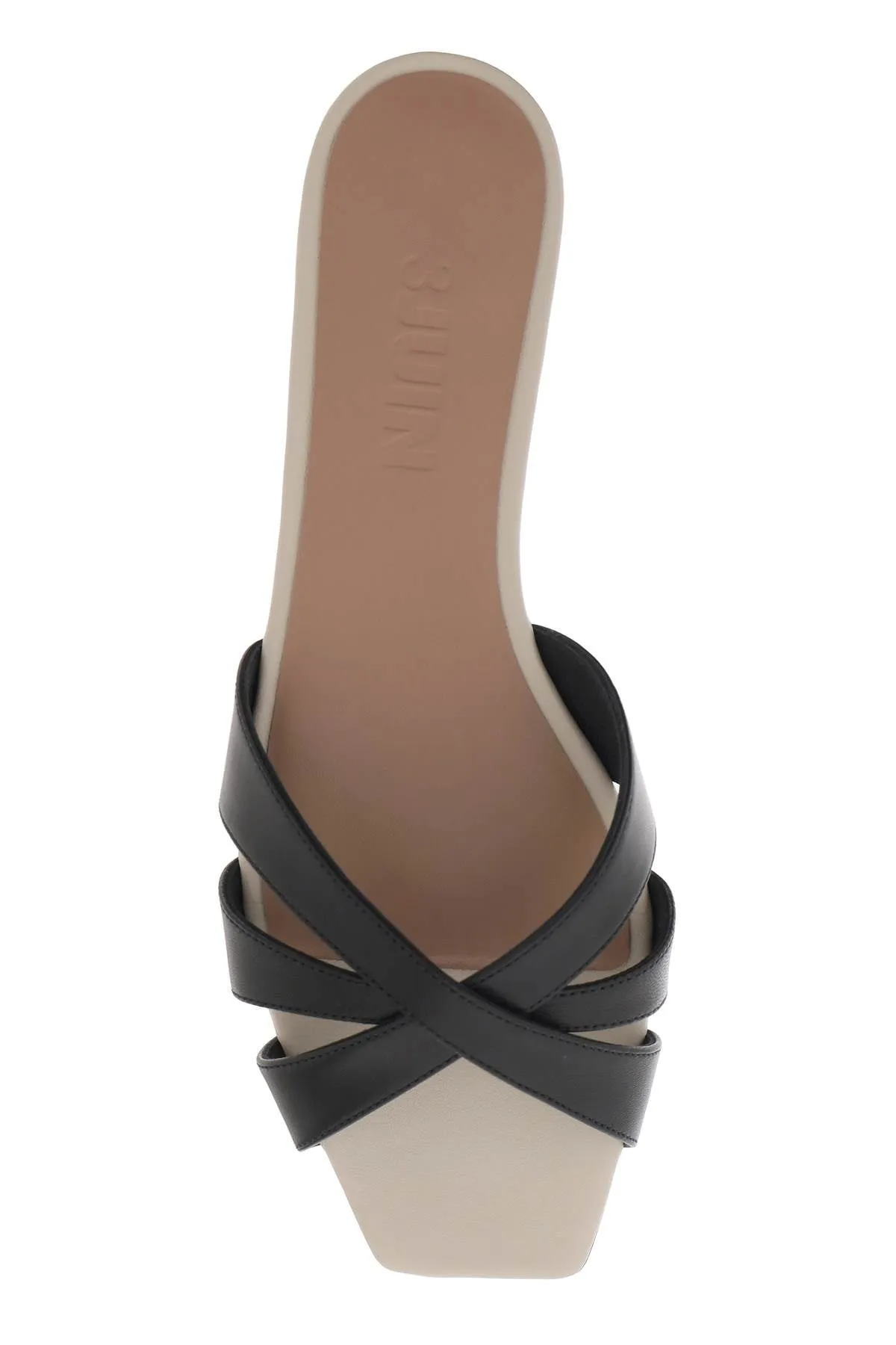 "nerea cross-strap slide