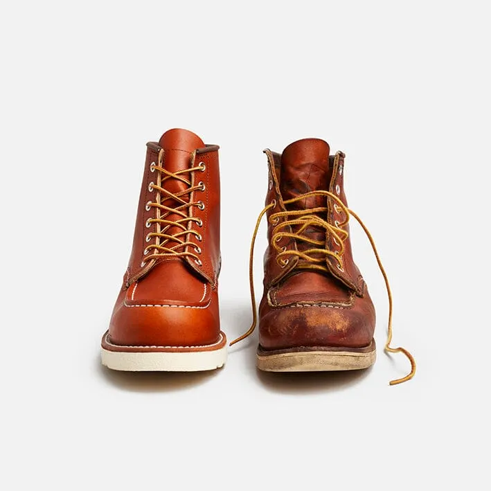 RED WING SHOES -  Polacco Moc Toe 875 - Oro Legacy