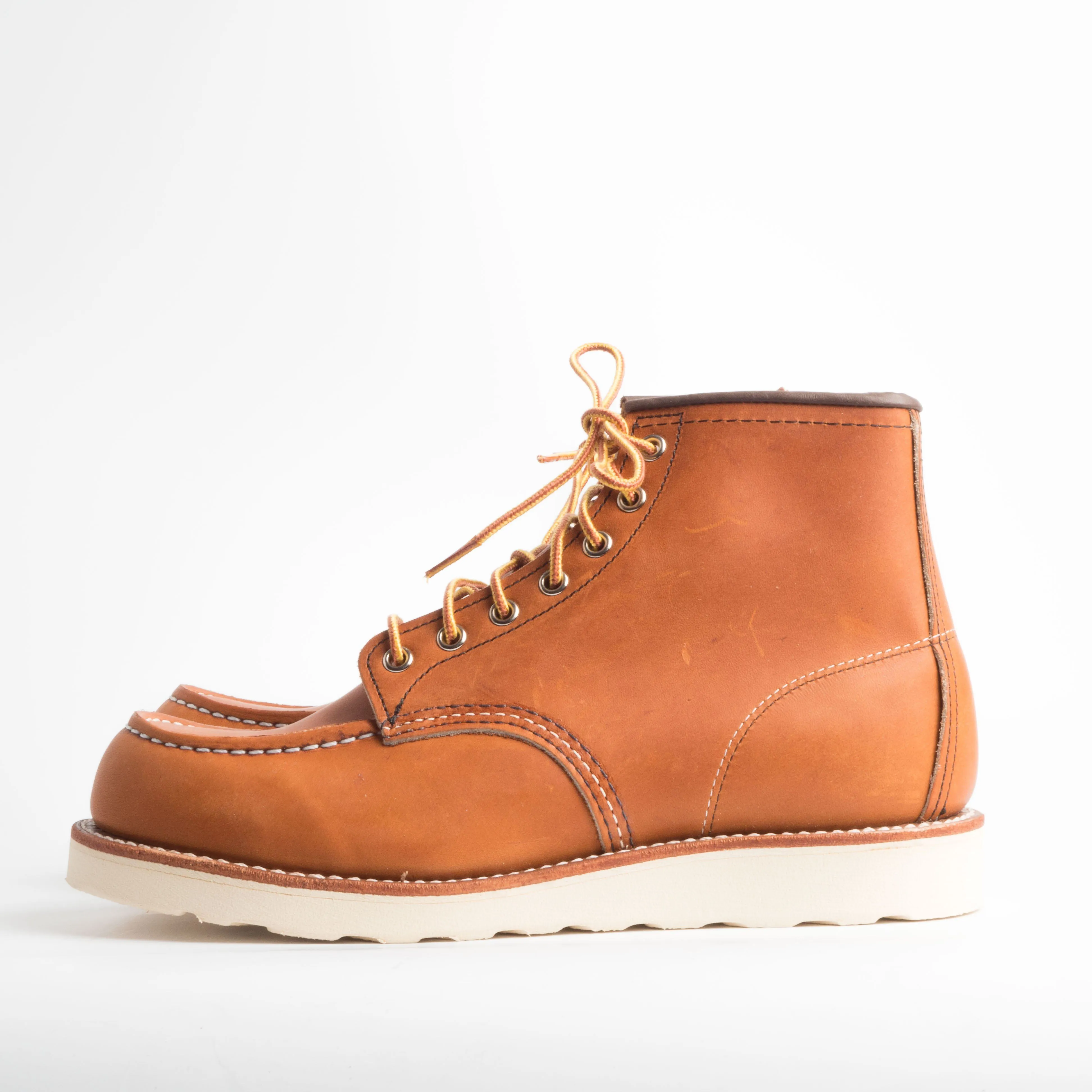 RED WING SHOES -  Polacco Moc Toe 875 - Oro Legacy