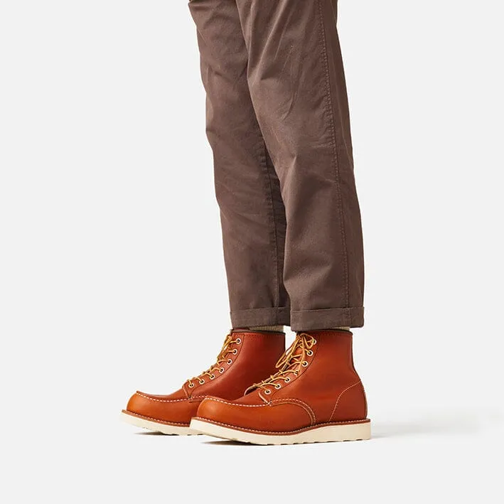 RED WING SHOES -  Polacco Moc Toe 875 - Oro Legacy