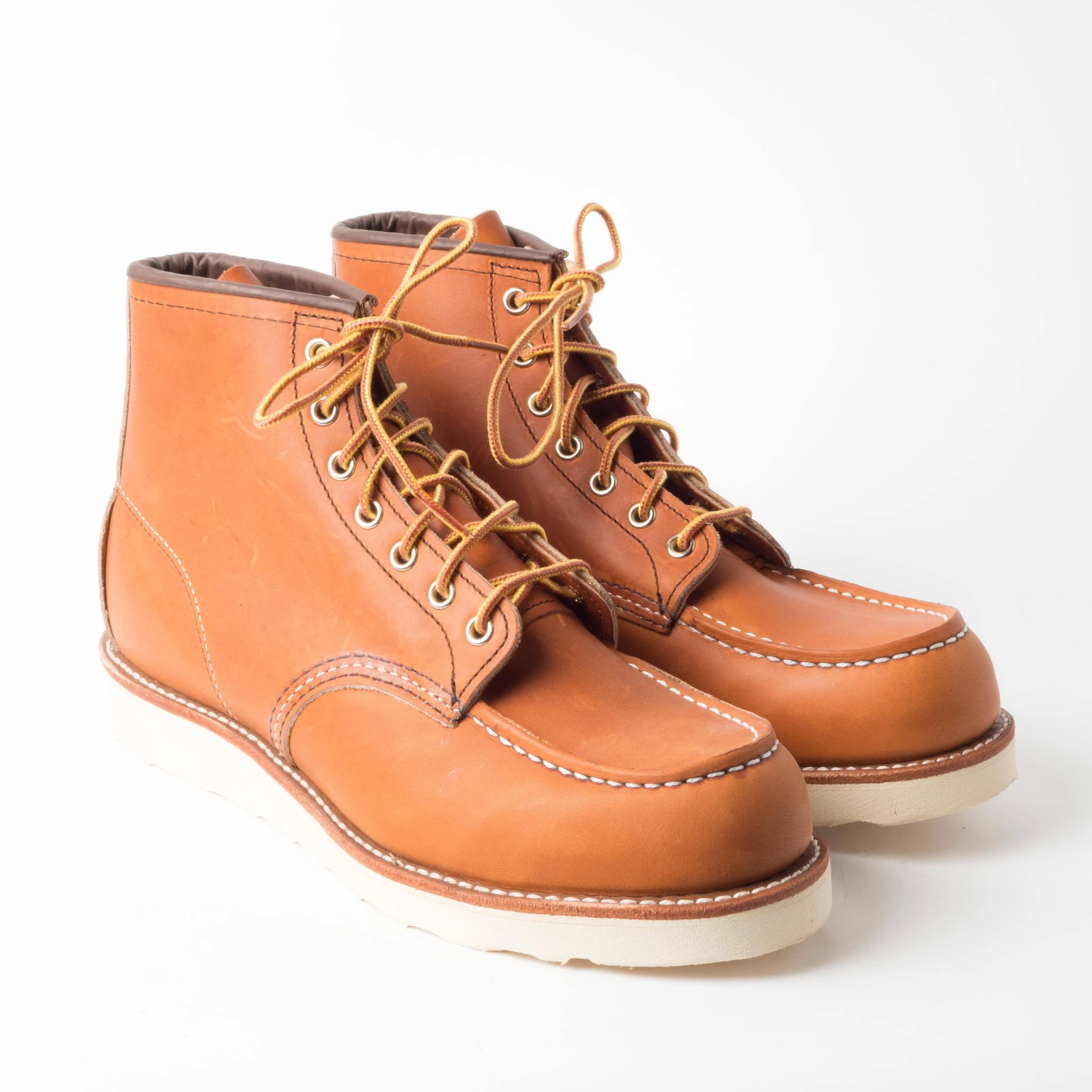 RED WING SHOES -  Polacco Moc Toe 875 - Oro Legacy