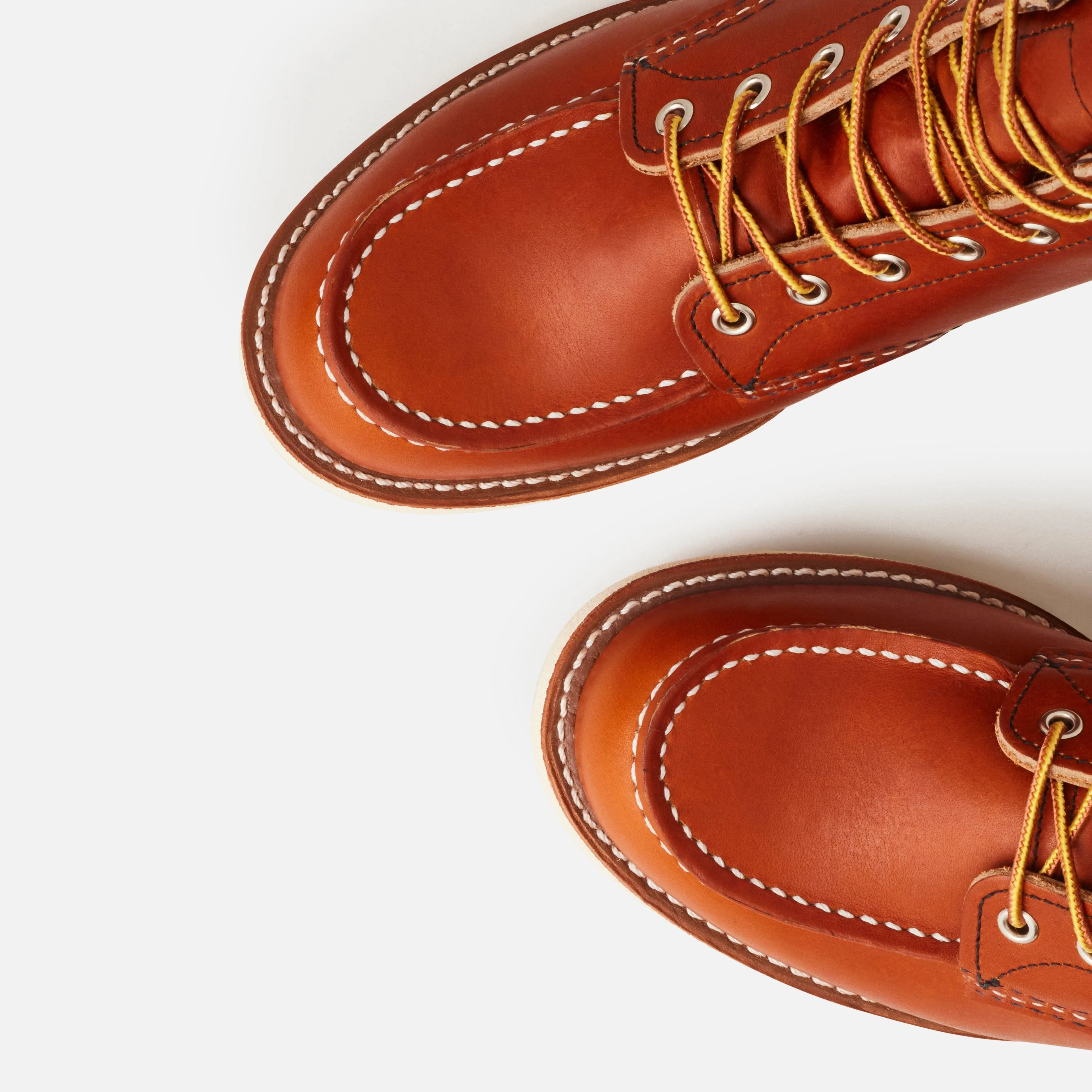 RED WING SHOES -  Polacco Moc Toe 875 - Oro Legacy