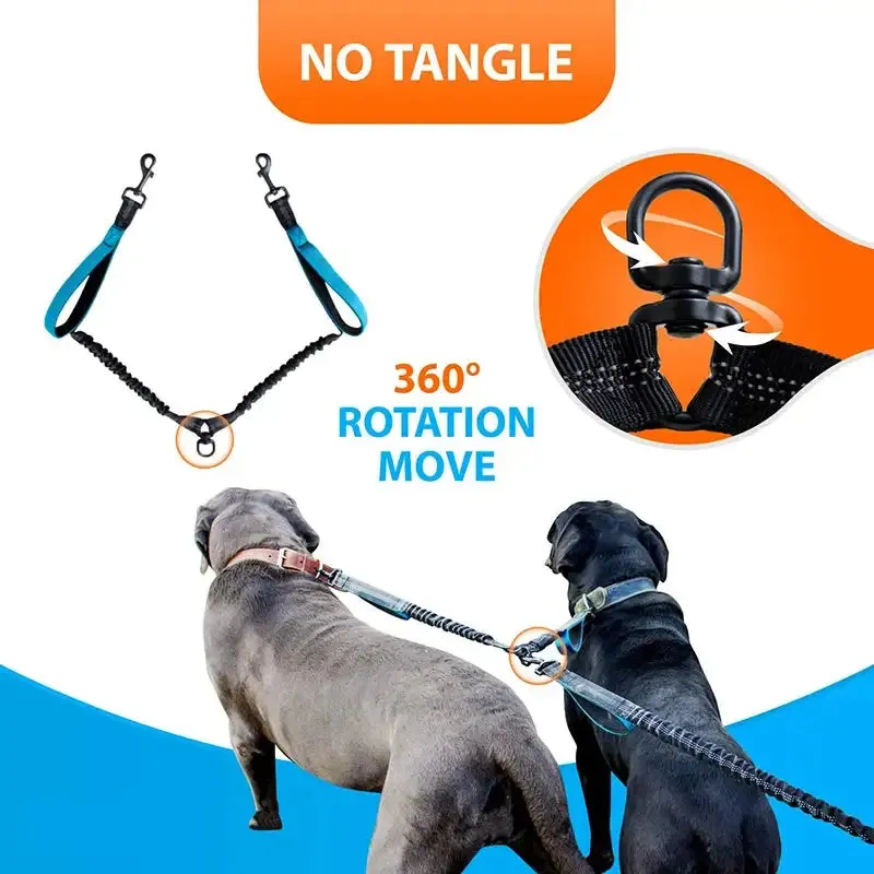 Reflective Comfort Leash Duo