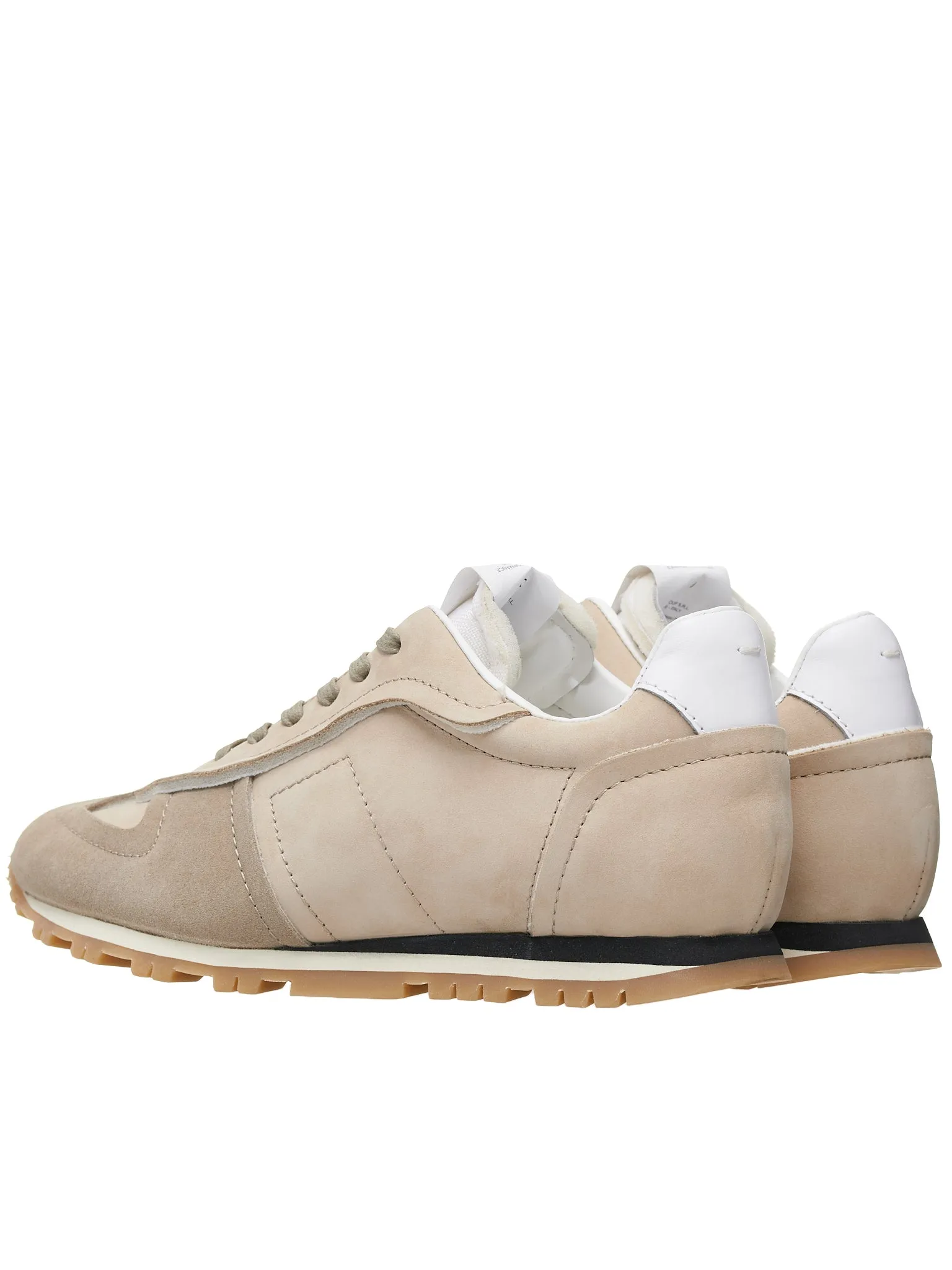 Retro Runner Sneakers (S58WS0186-P3976-BEIGE-GREY)