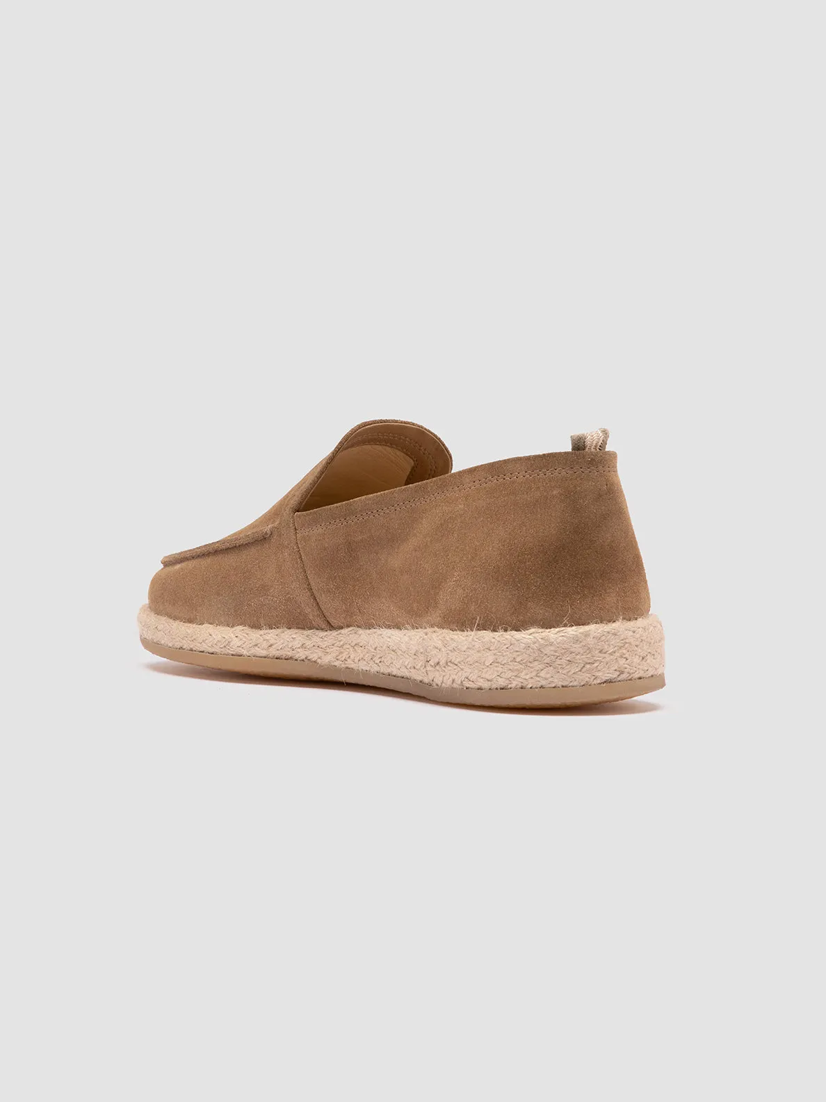 ROPED 004 - Brown Suede Loafers