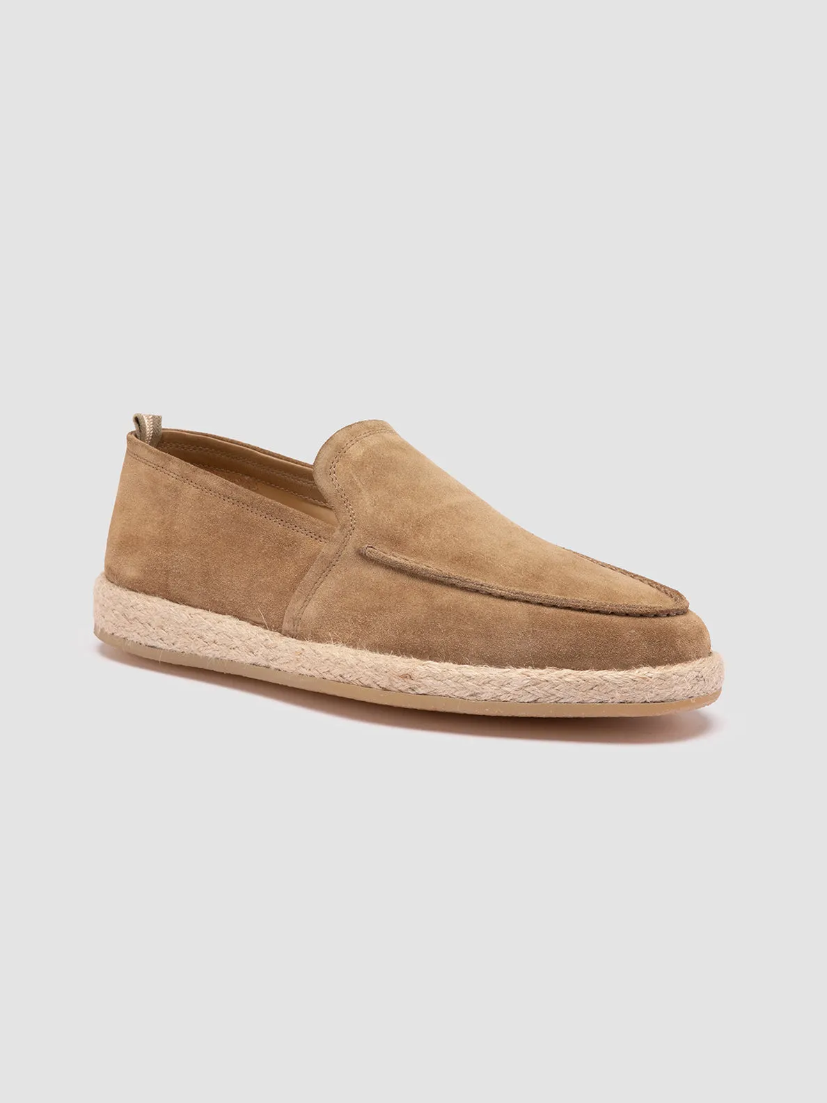 ROPED 004 - Brown Suede Loafers