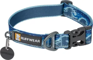 Ruffwear Crag Reflective Dog Collar Midnight Wave | Buy Ruffwear Crag Reflective Dog Collar Midnight Wave here | Outnorth