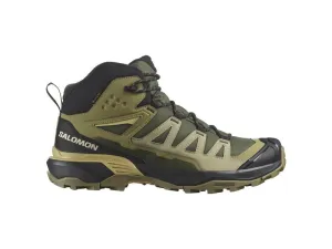 Salomon Mens X Ultra 360 Mid GTX Hiking Boot Olive/Slate/Moss