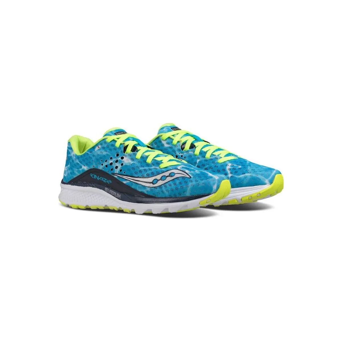 Saucony Kinvara 8 shoes black / blue Women AW17