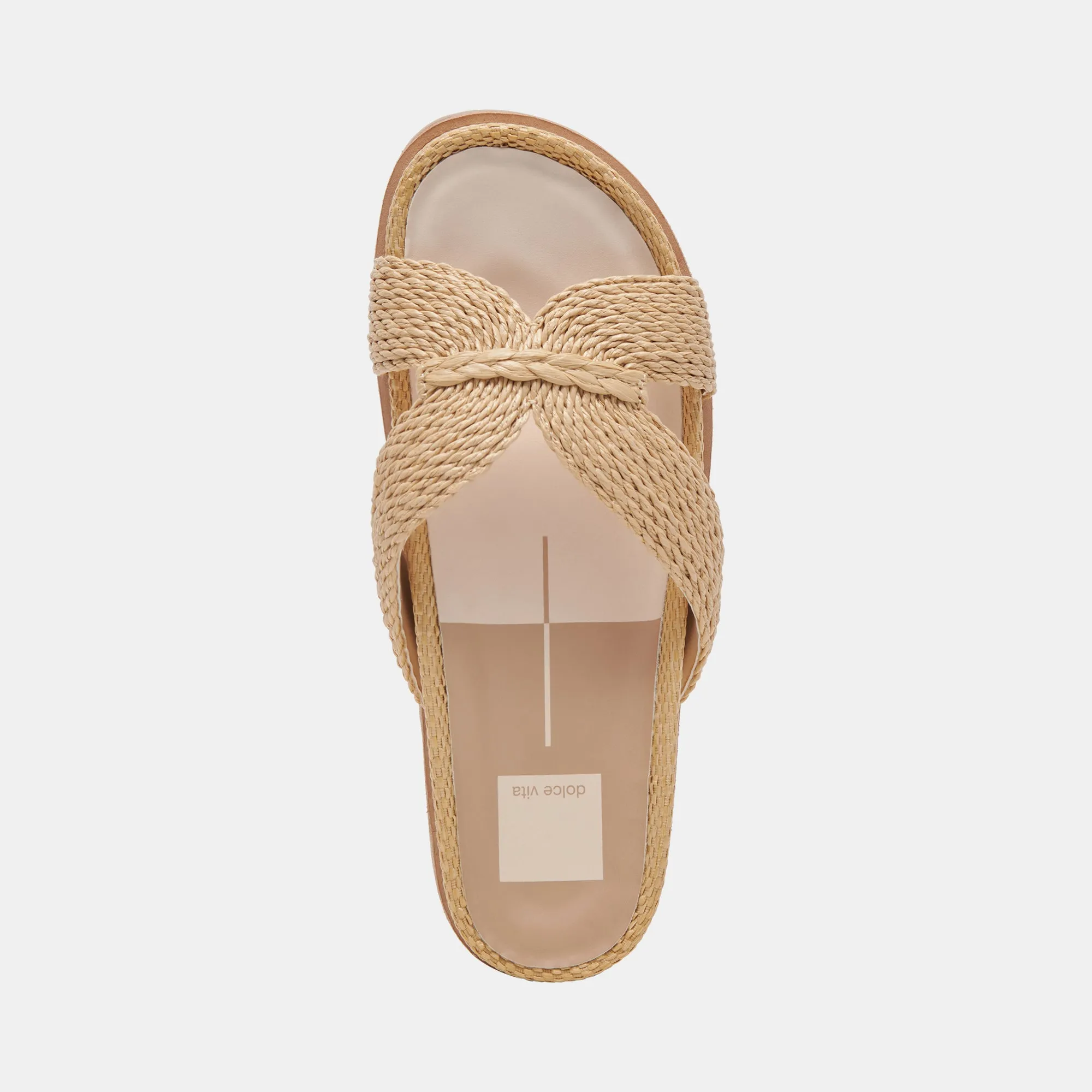 SELDA SANDALS LT NATURAL RAFFIA