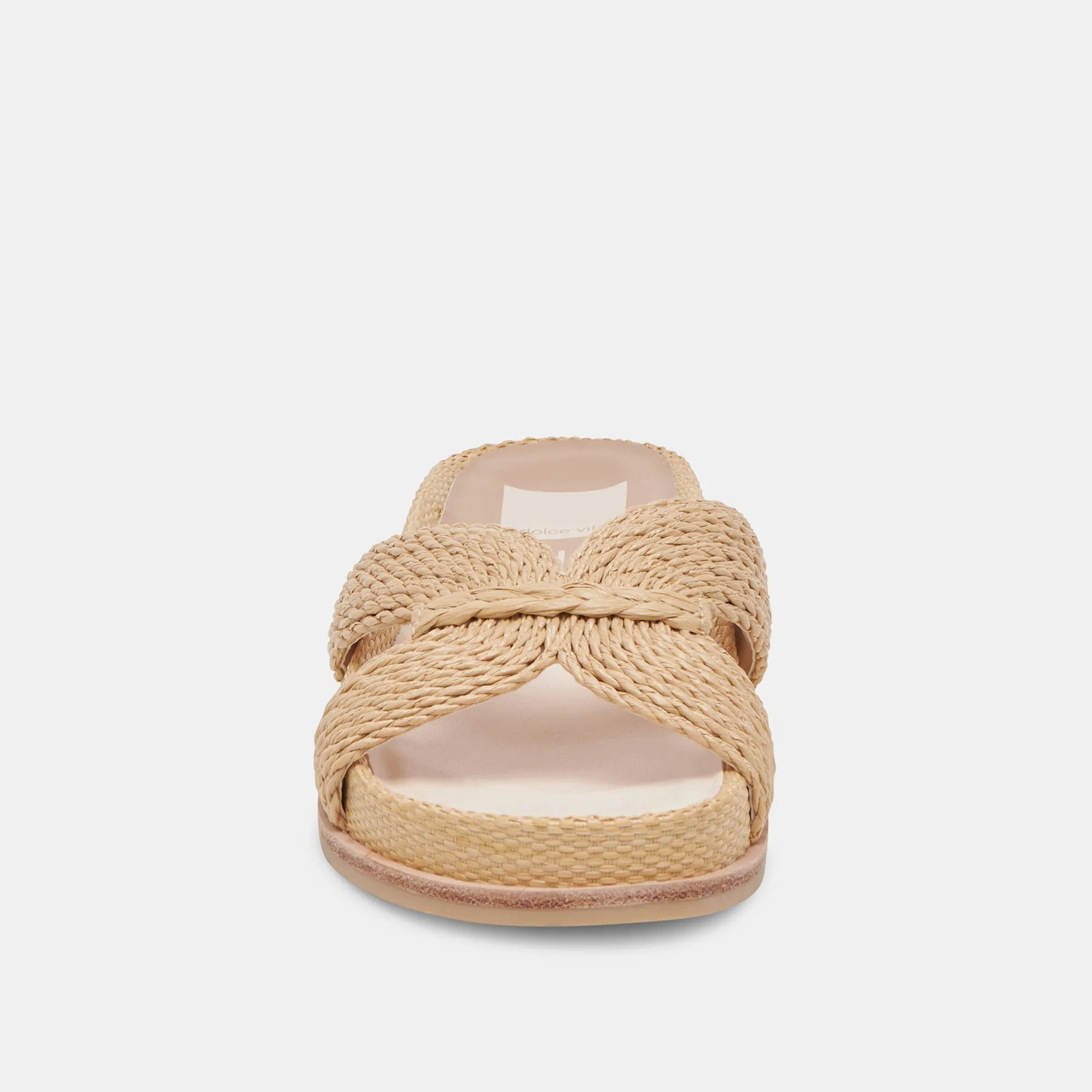 SELDA SANDALS LT NATURAL RAFFIA