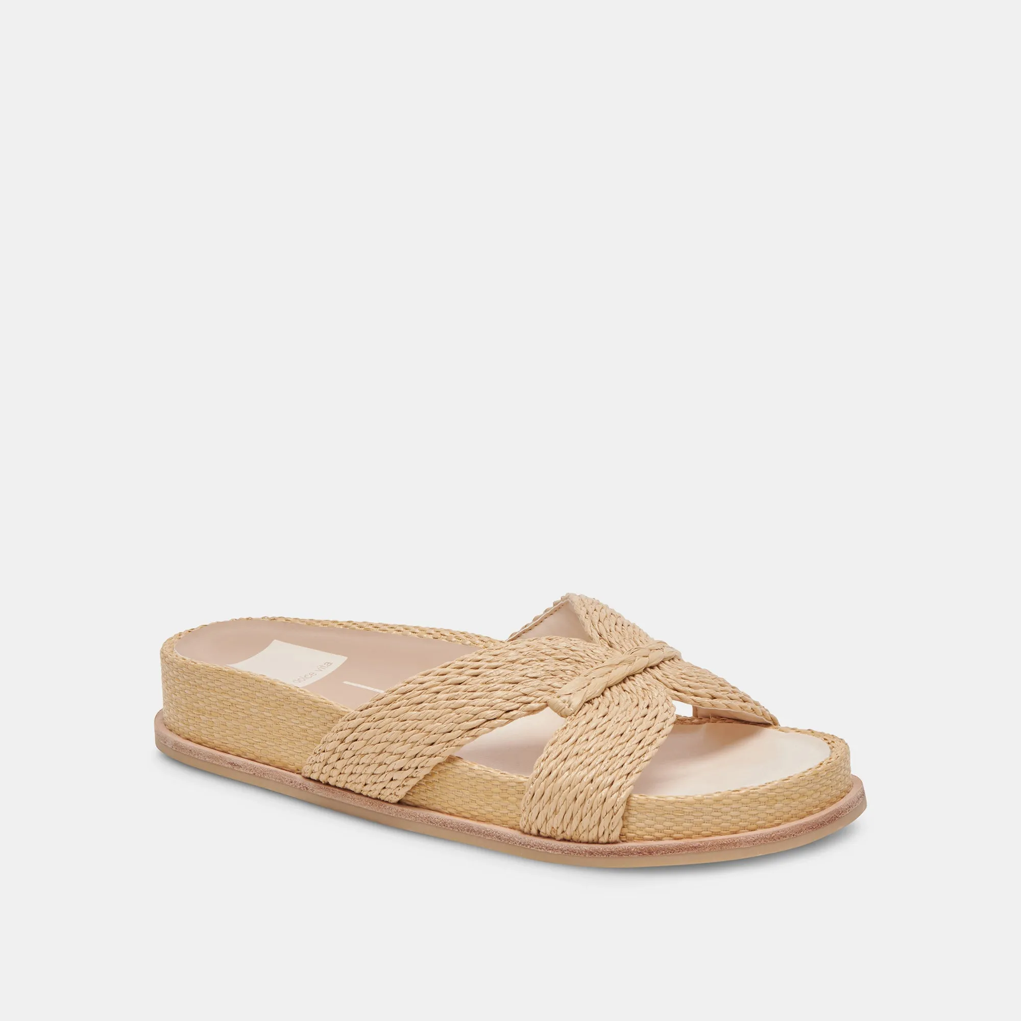 SELDA SANDALS LT NATURAL RAFFIA