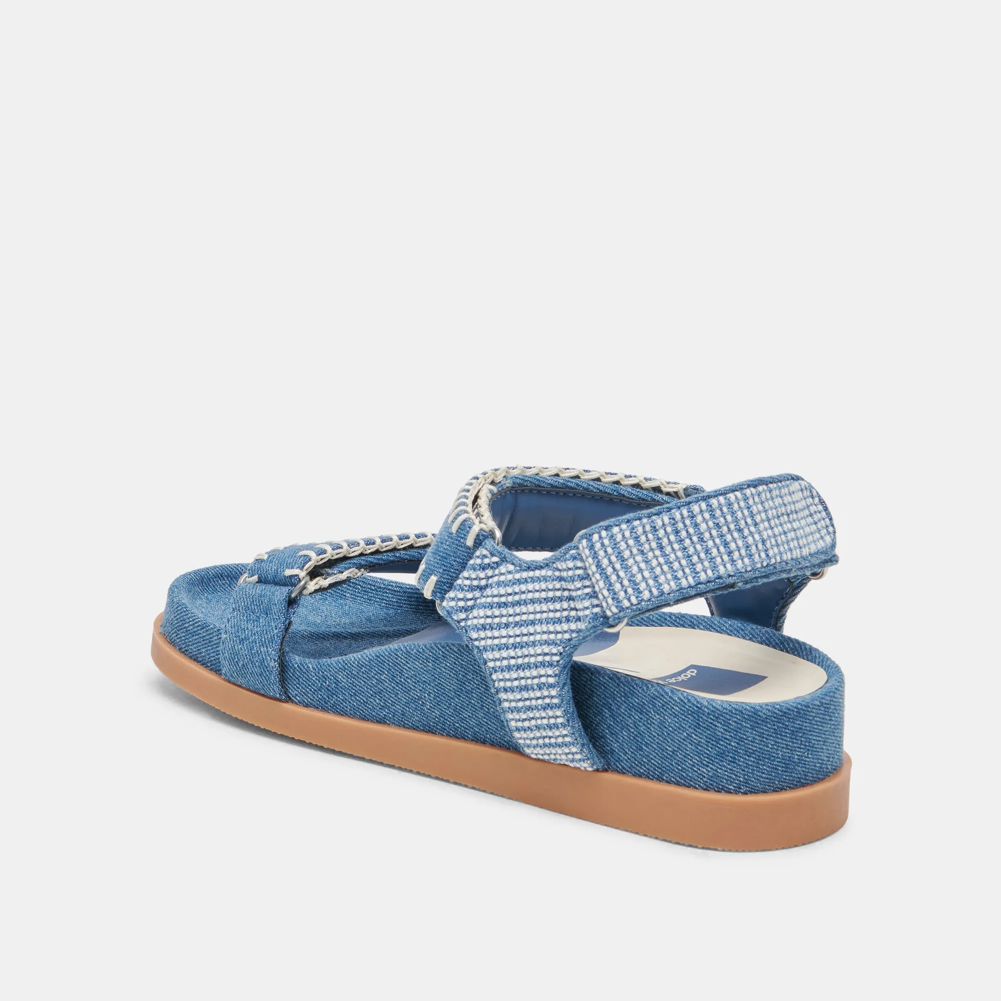 SENORA SANDALS BLUE MULTI DENIM