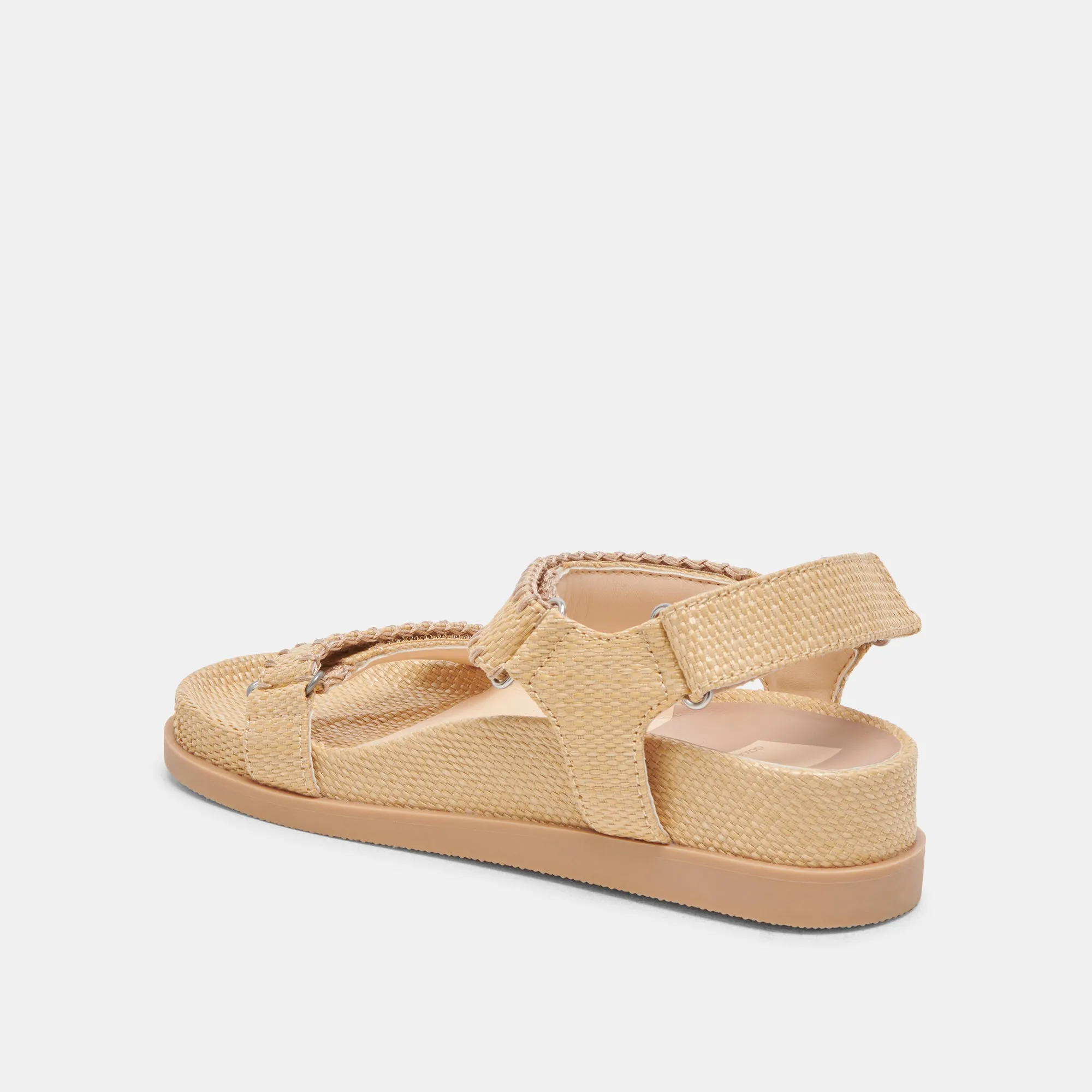 SENORA SANDALS LT NATURAL RAFFIA