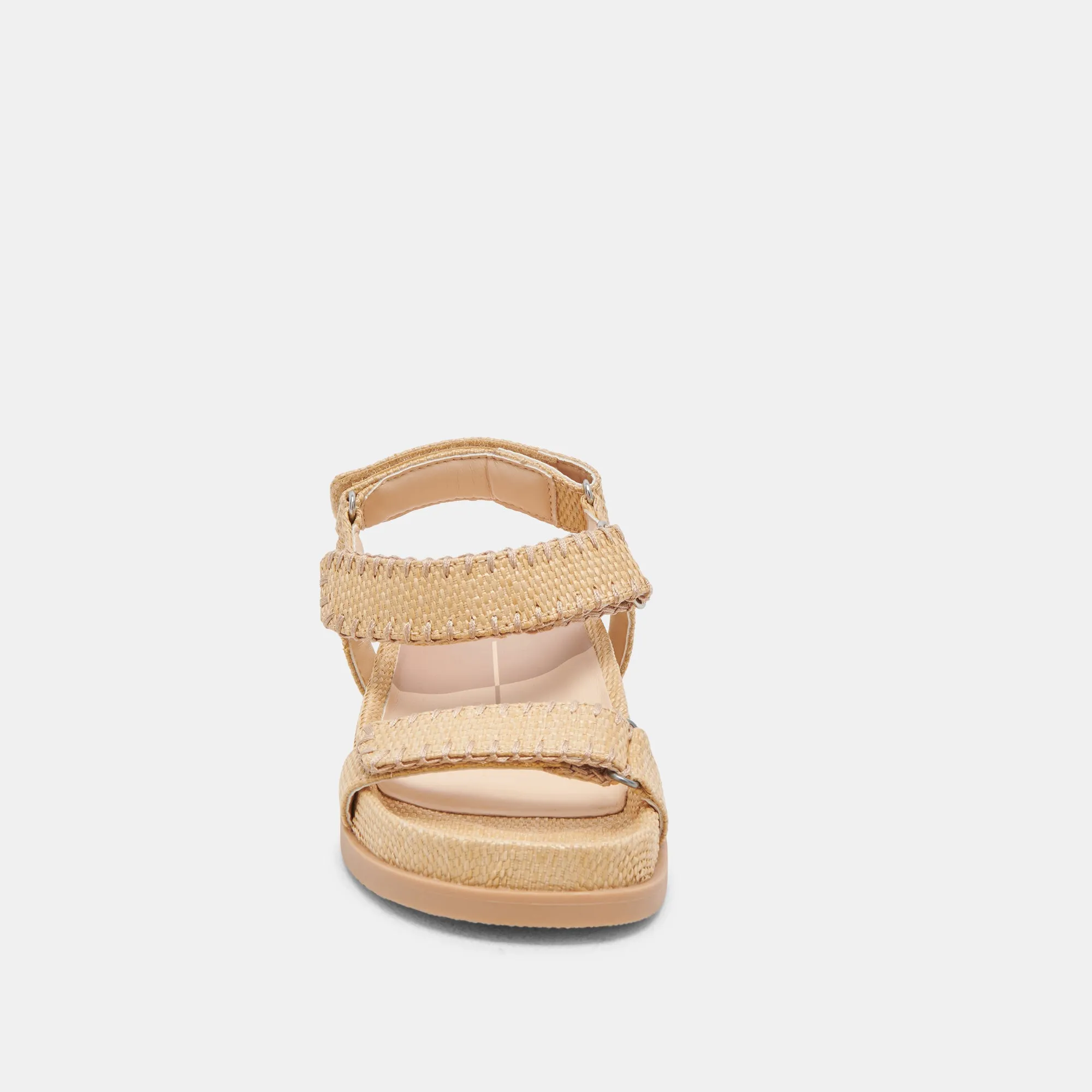 SENORA SANDALS LT NATURAL RAFFIA