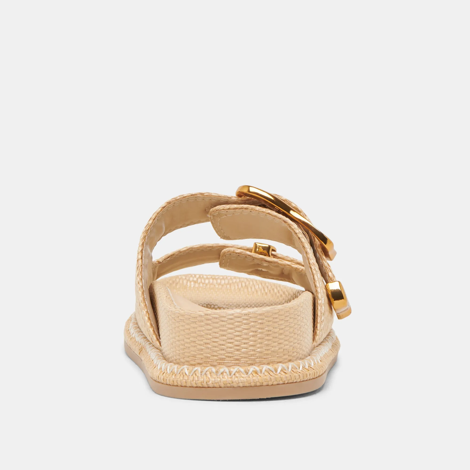 SEVANA SANDALS LT NATURAL RAFFIA