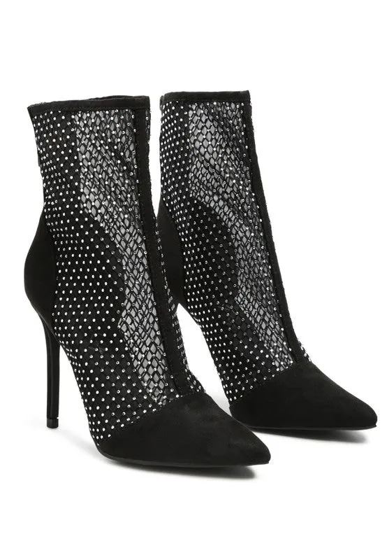 Shimmer & Shine -Studded Stiletto Boots