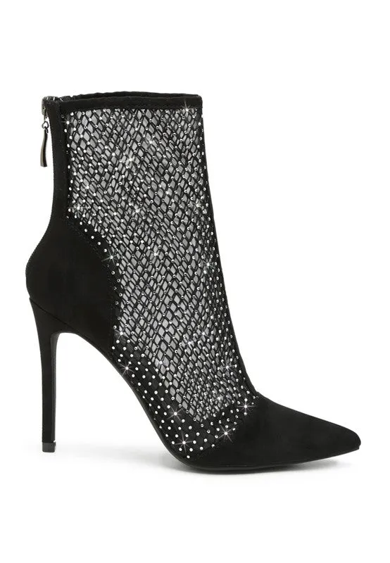 Shimmer & Shine -Studded Stiletto Boots