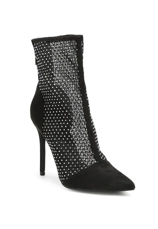 Shimmer & Shine -Studded Stiletto Boots