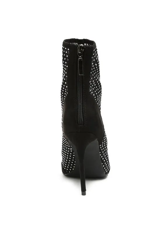 Shimmer & Shine -Studded Stiletto Boots