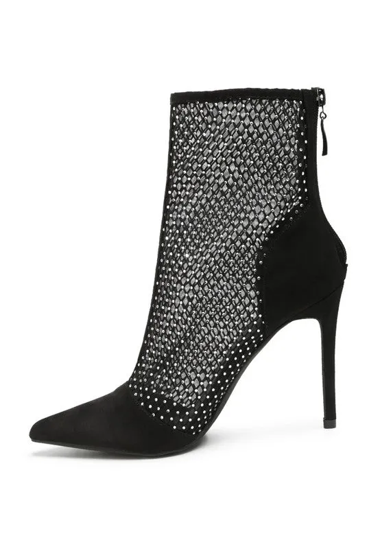 Shimmer & Shine -Studded Stiletto Boots