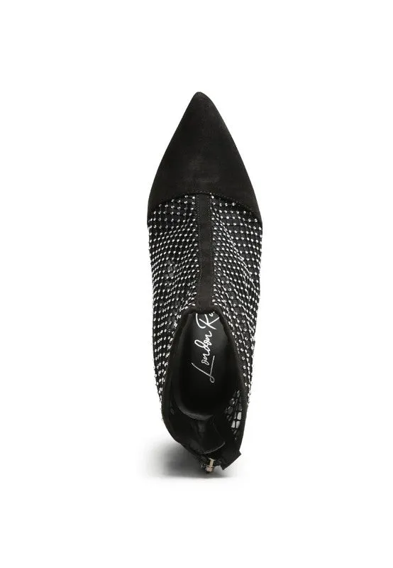 Shimmer & Shine -Studded Stiletto Boots