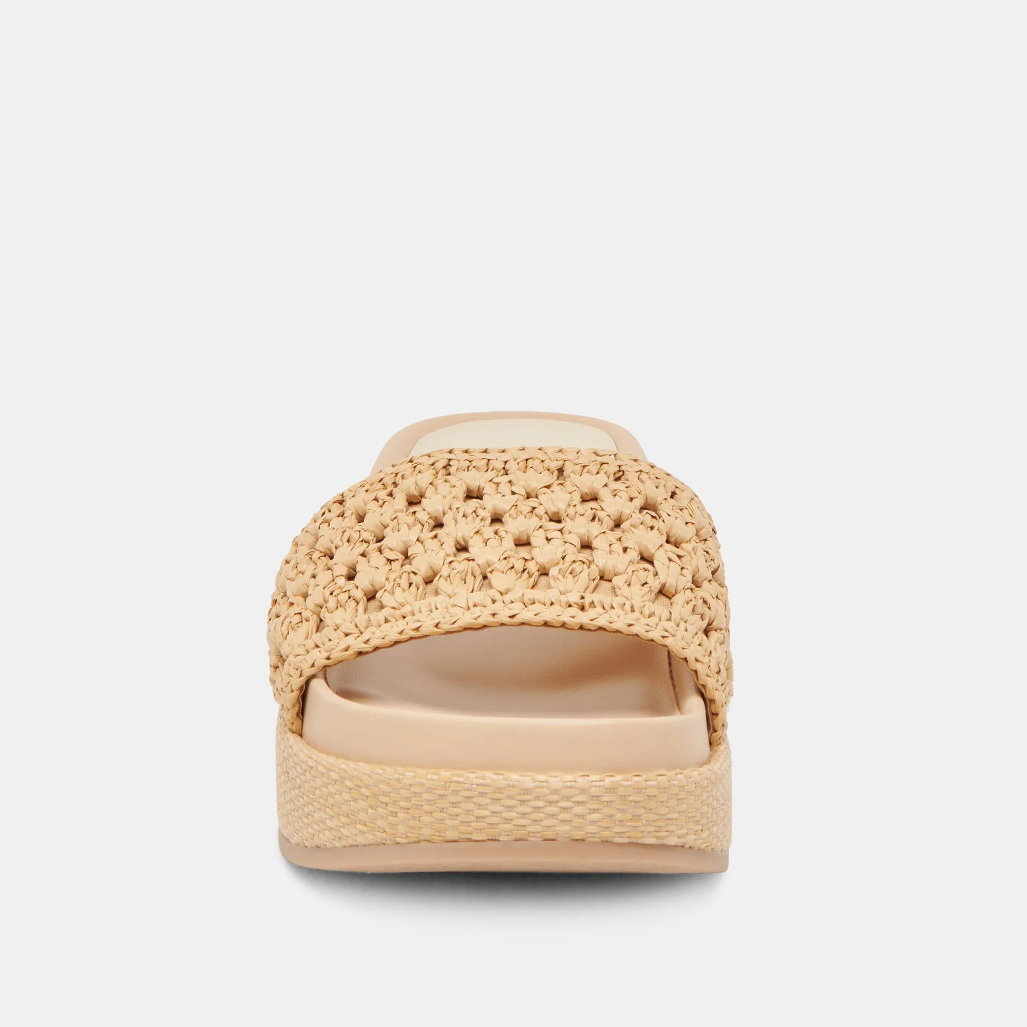 SIDONA SANDALS LT NATURAL RAFFIA