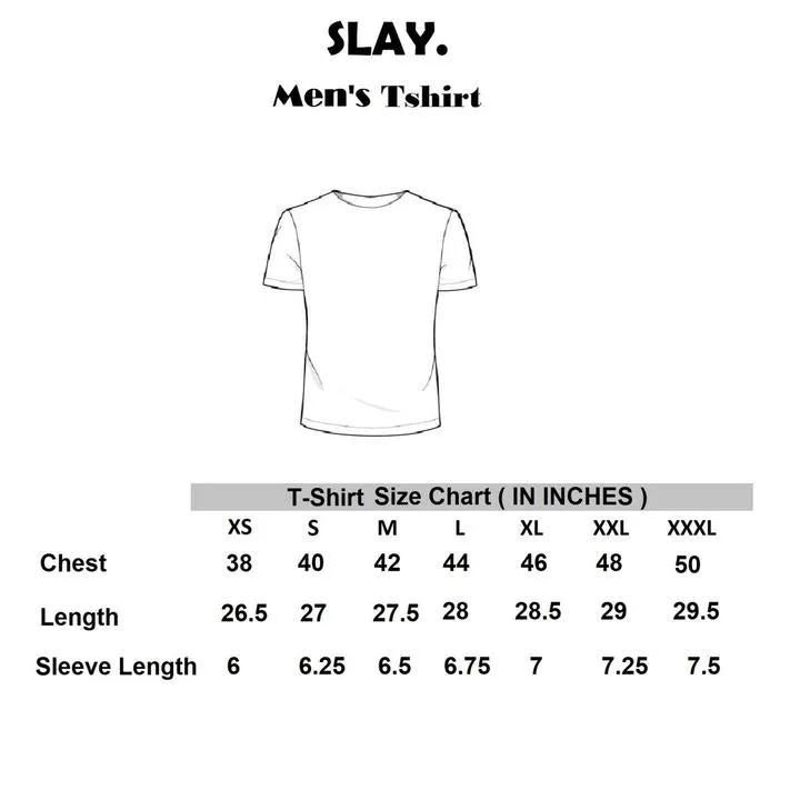 SLAY. Men's T-shirt Gold Foil Reflective Print  BALLER Edition