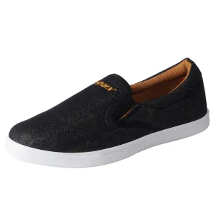 Sparx Men's Black Loafers