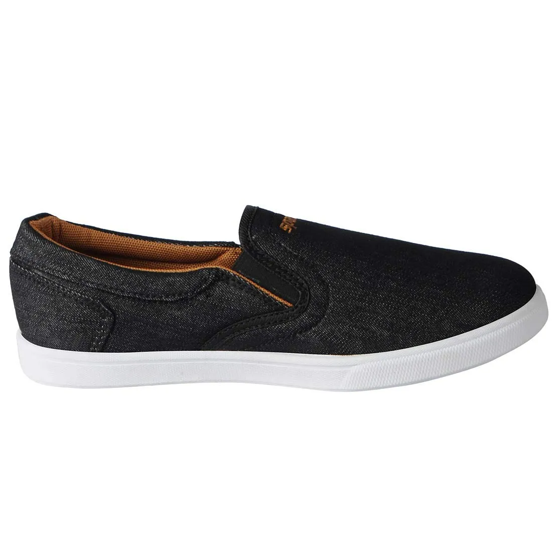 Sparx Men's Black Loafers