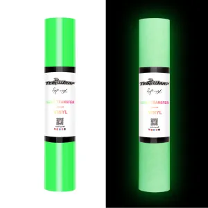 Teckwrap Reflective HTV- Neon Green | Fashionable & Durable HTV for T-Shirts & Costumes