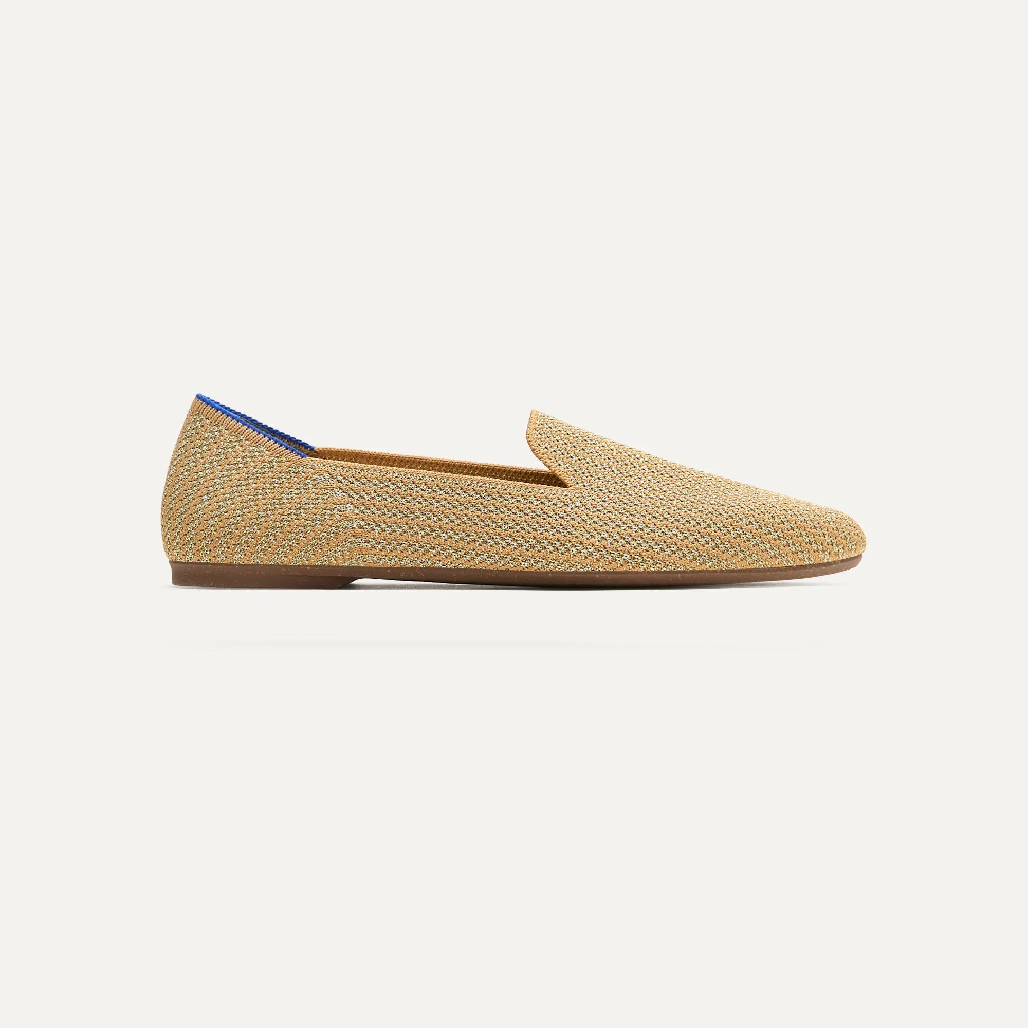 The Almond Loafer - Gold Stripe