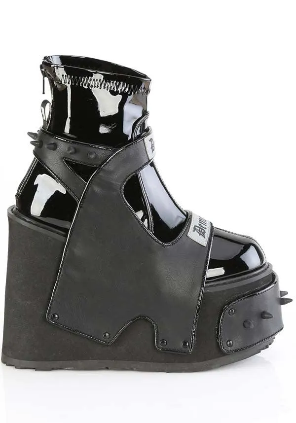 TRANSFORMER-808 [Black] | PLATFORM BOOTS [PREORDER]