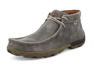 Twisted X Men's Grey Chukka Driving Mocc