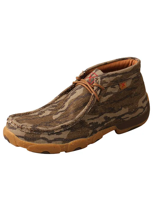 Twisted X Men’s Mossy Oak Casual Chukka Driving Moc Camo MDM0082