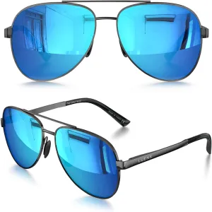 Unisex Aviator Sunglasses with UV400 Protection