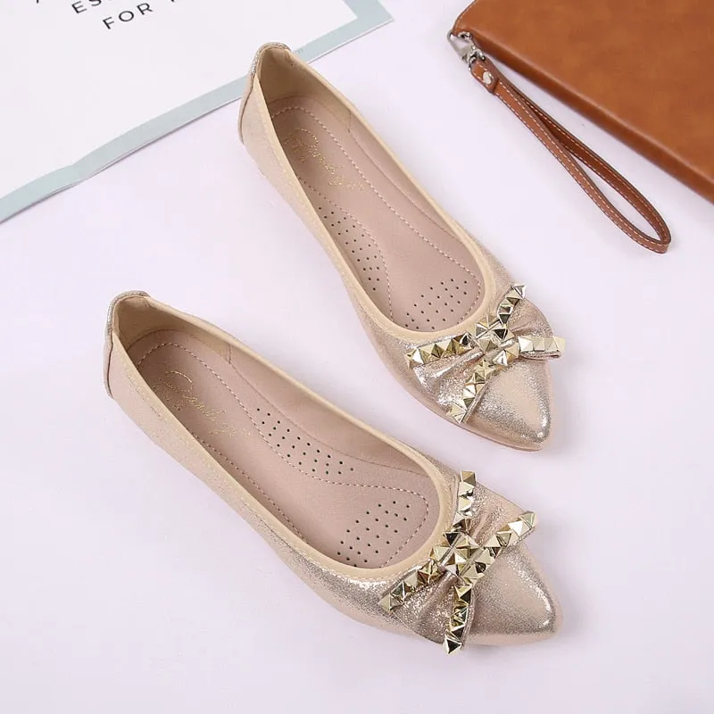 vanccy Soft Sole Foldable Women Ballet Flats