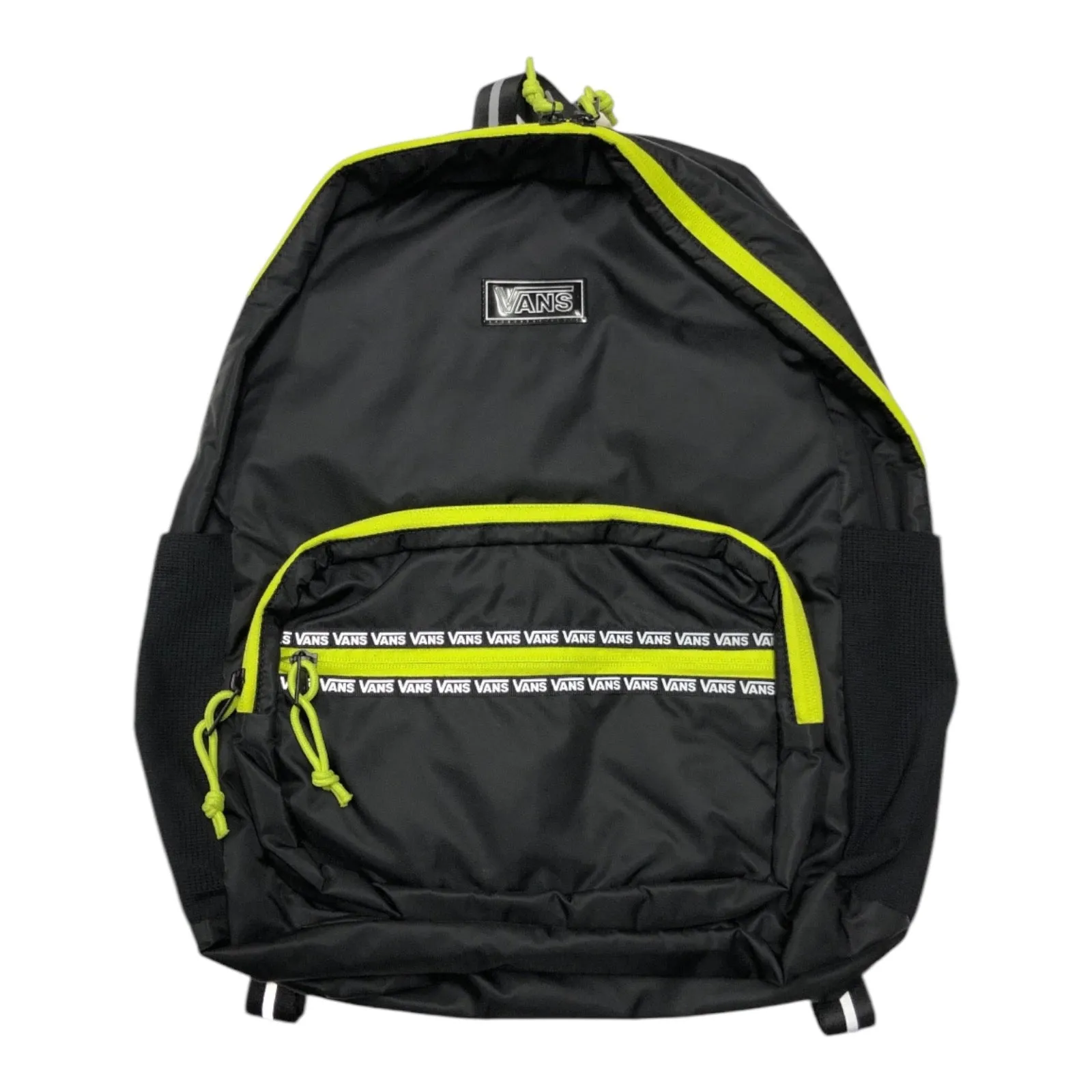 VANS BACKPACK BLACK/YELLOW REFLECTIVE