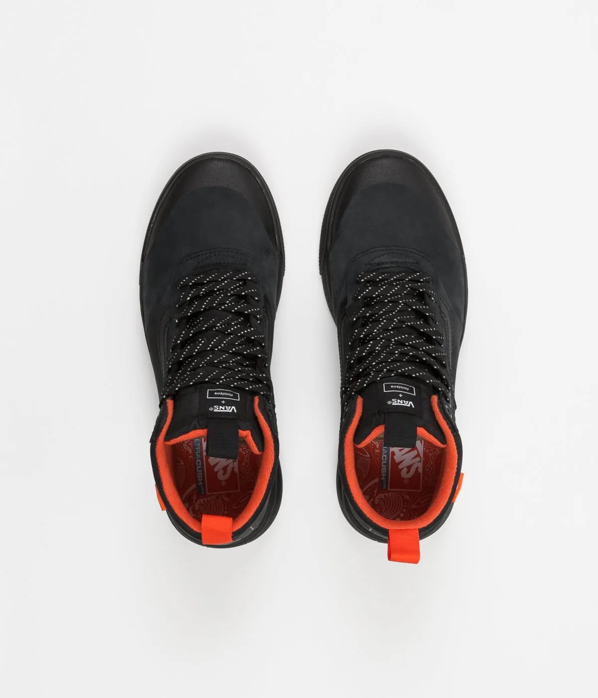 Vans X Finisterre UltraRange Hi Shoes - Black / Nubuck