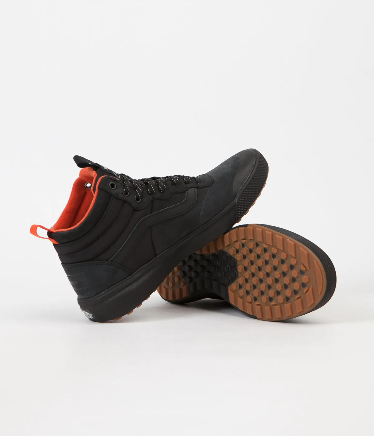 Vans X Finisterre UltraRange Hi Shoes - Black / Nubuck