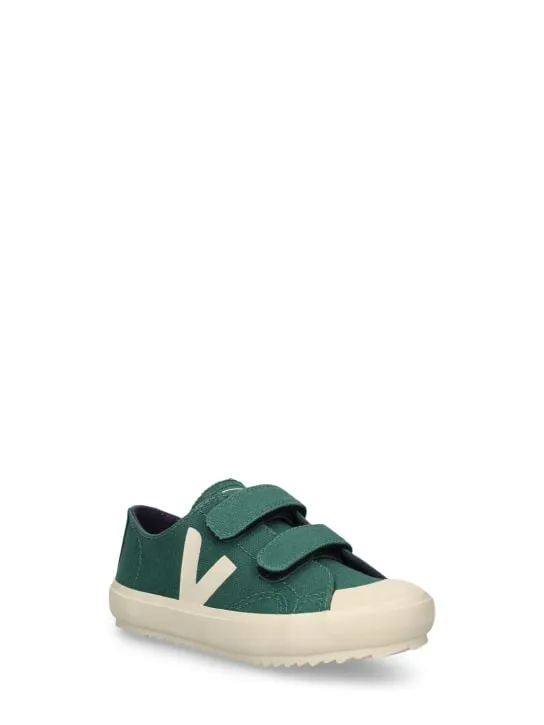 Veja   Ollie cotton canvas strap sneakers 