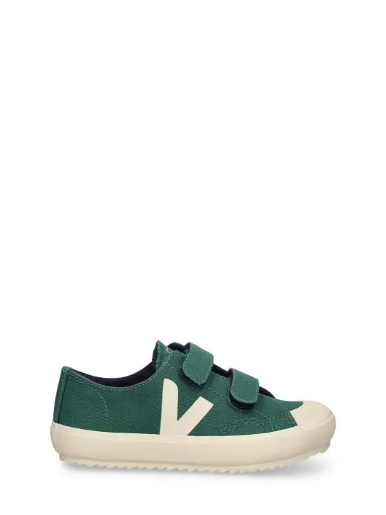 Veja   Ollie cotton canvas strap sneakers 