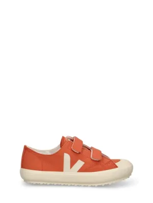 Veja   Ollie cotton canvas strap sneakers 